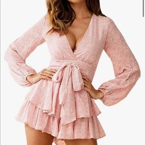 Brand NEW pink romper